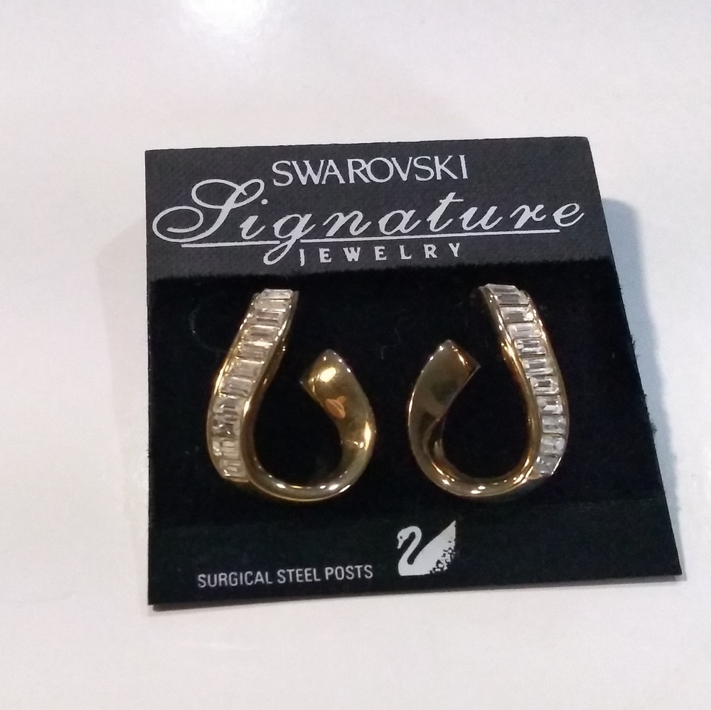 Swarovski Signature Earrings. - Picture 3 of 7